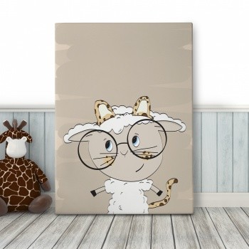 Canvastavla Leopard [Sheep]-0