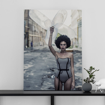 Canvastavla Facing balloons