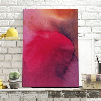 Canvastavla Pink meltdown-0