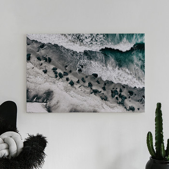 Canvastavla Rocky beach