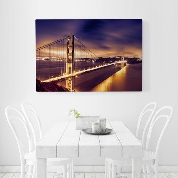 Canvastavla Golden Gate, San Fransisco