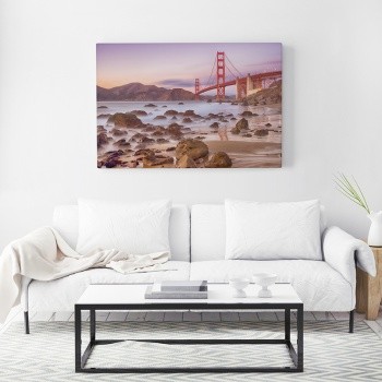 Canvastavla Golden Gate Bridge, San Francisco