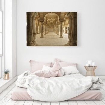 Columned hall, Jaipur, Indien