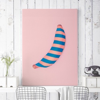 Canvastavla Banana [My simple fruit]