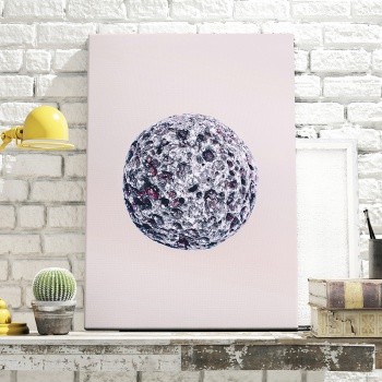 Canvastavla Kärna [My simple fruit]