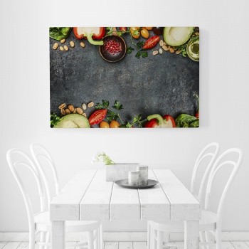 Canvastavla Naturliga råvaror [3]